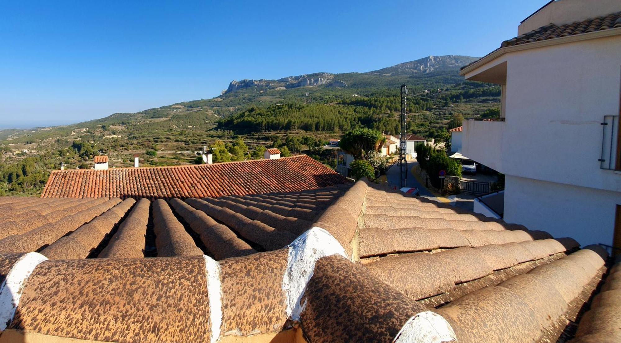 Atico Guadalest Rooftop Apartment With 360º Views And Art Экстерьер фото